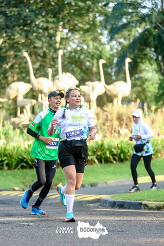 Race photo from Taman Budaya x BOGORUN 2025