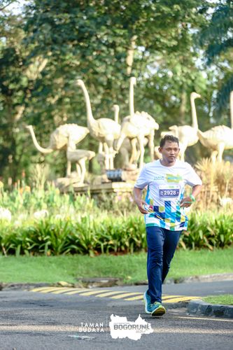 Race photo from Taman Budaya x BOGORUN 2025