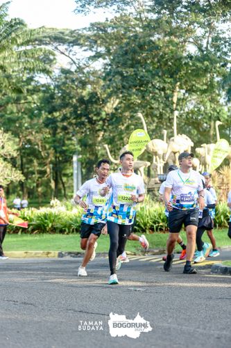 Race photo from Taman Budaya x BOGORUN 2025