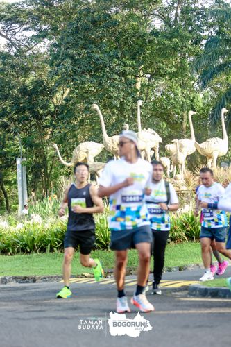Race photo from Taman Budaya x BOGORUN 2025