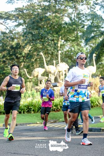Race photo from Taman Budaya x BOGORUN 2025