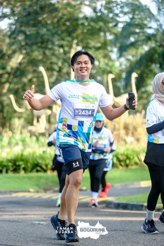 Race photo from Taman Budaya x BOGORUN 2025