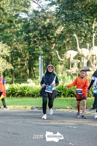 Race photo from Taman Budaya x BOGORUN 2025