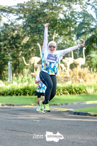 Race photo from Taman Budaya x BOGORUN 2025