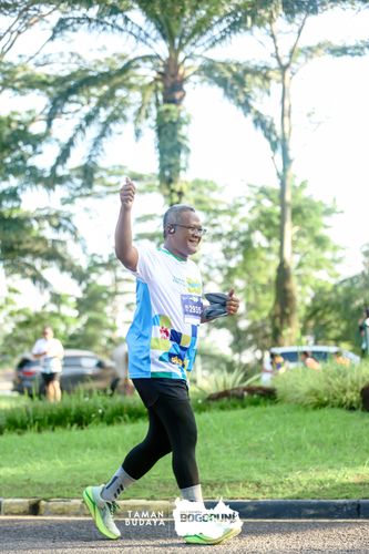 Race photo from Taman Budaya x BOGORUN 2025
