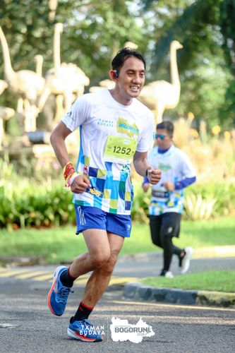 Race photo from Taman Budaya x BOGORUN 2025