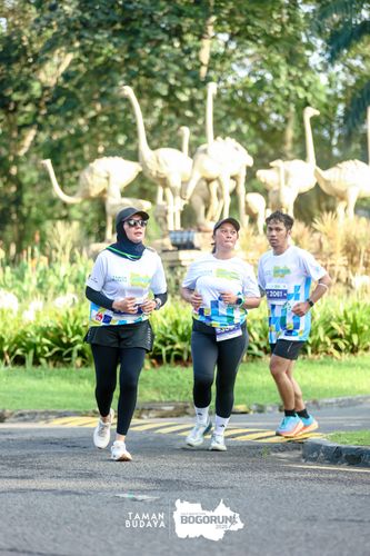 Race photo from Taman Budaya x BOGORUN 2025