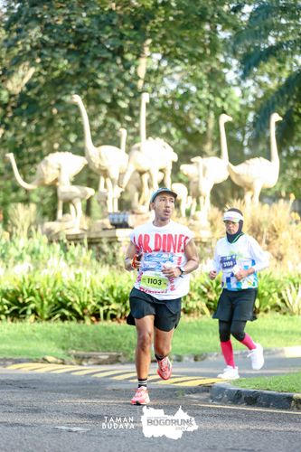 Race photo from Taman Budaya x BOGORUN 2025