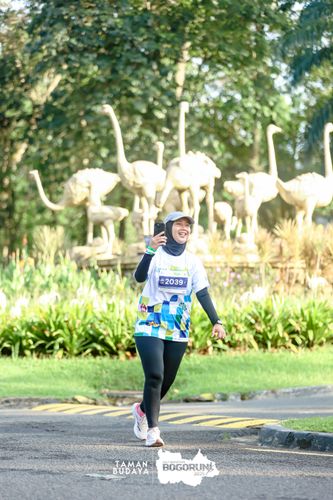 Race photo from Taman Budaya x BOGORUN 2025