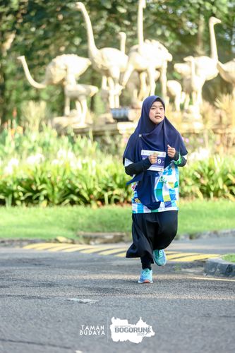 Race photo from Taman Budaya x BOGORUN 2025