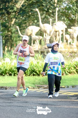 Race photo from Taman Budaya x BOGORUN 2025