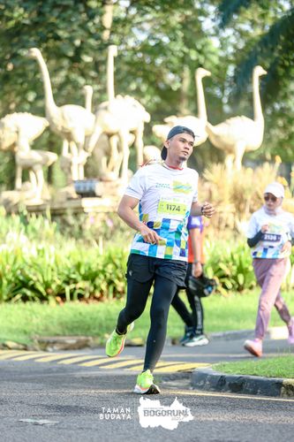 Race photo from Taman Budaya x BOGORUN 2025