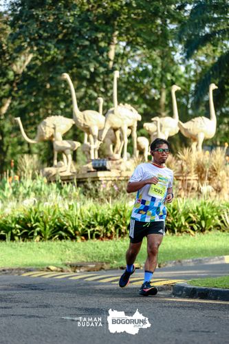 Race photo from Taman Budaya x BOGORUN 2025