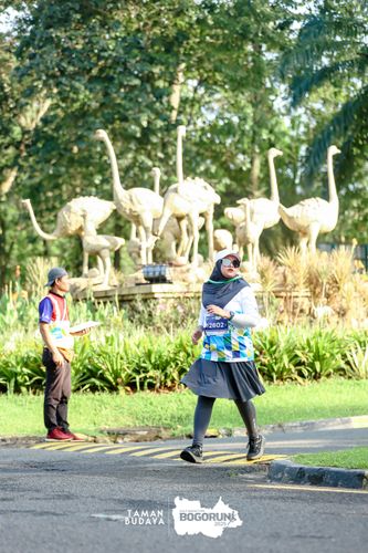 Race photo from Taman Budaya x BOGORUN 2025