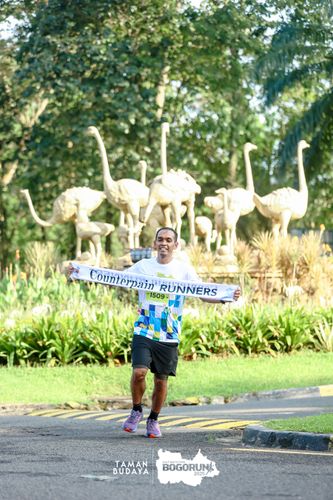 Race photo from Taman Budaya x BOGORUN 2025