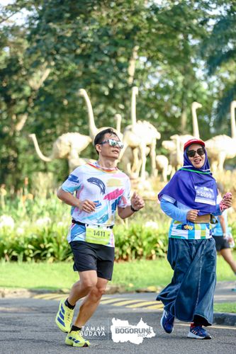 Race photo from Taman Budaya x BOGORUN 2025