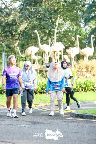 Race photo from Taman Budaya x BOGORUN 2025