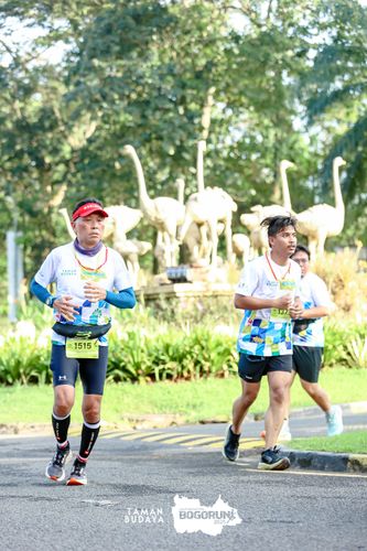 Race photo from Taman Budaya x BOGORUN 2025