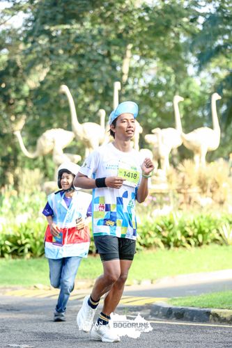 Race photo from Taman Budaya x BOGORUN 2025