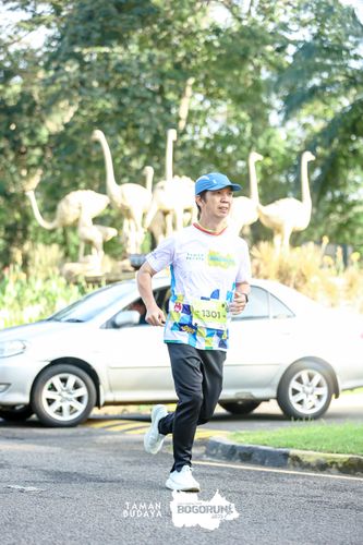 Race photo from Taman Budaya x BOGORUN 2025