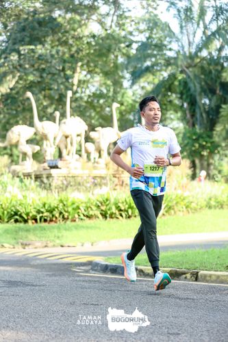 Race photo from Taman Budaya x BOGORUN 2025