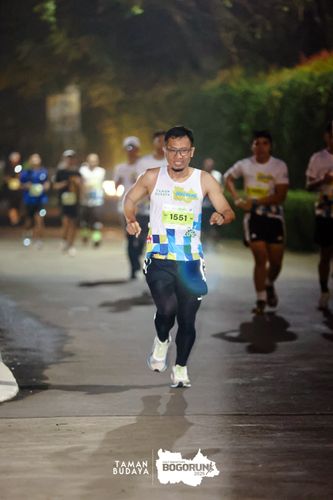 Race photo from Taman Budaya x BOGORUN 2025
