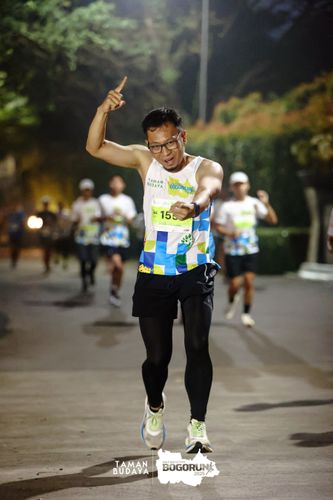 Race photo from Taman Budaya x BOGORUN 2025