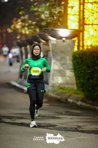 Race photo from Taman Budaya x BOGORUN 2025