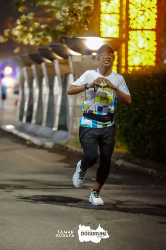 Race photo from Taman Budaya x BOGORUN 2025