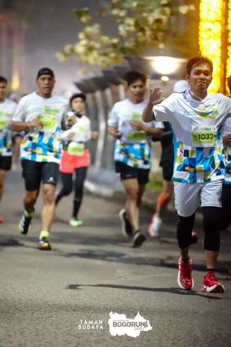 Race photo from Taman Budaya x BOGORUN 2025