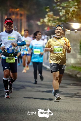 Race photo from Taman Budaya x BOGORUN 2025