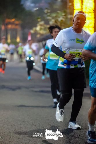 Race photo from Taman Budaya x BOGORUN 2025