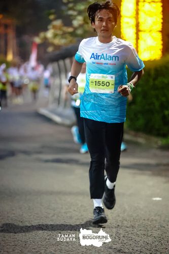 Race photo from Taman Budaya x BOGORUN 2025