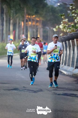 Race photo from Taman Budaya x BOGORUN 2025