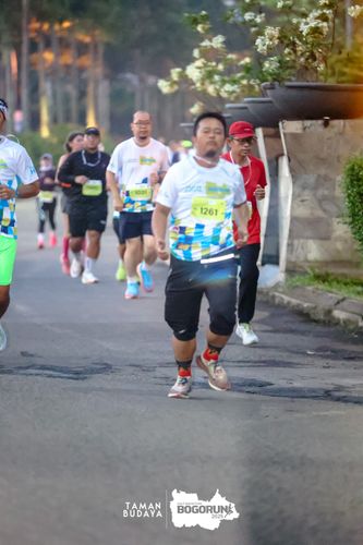 Race photo from Taman Budaya x BOGORUN 2025