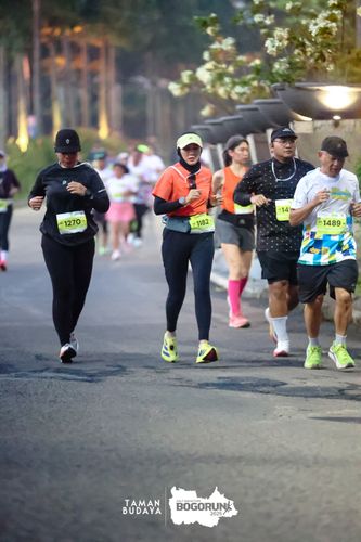 Race photo from Taman Budaya x BOGORUN 2025