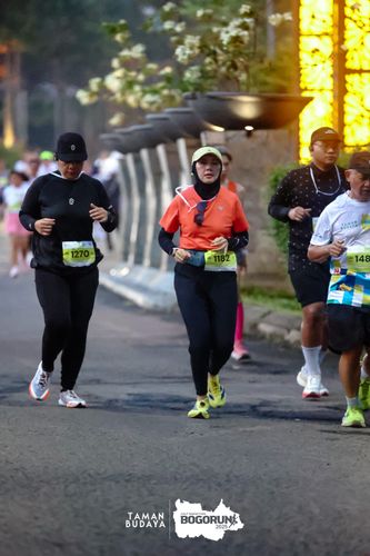 Race photo from Taman Budaya x BOGORUN 2025