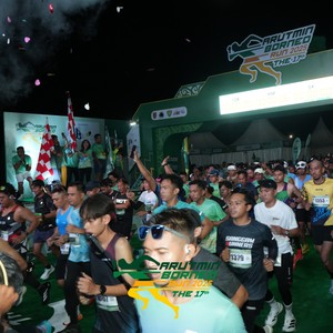 Race photo from ARUTMIN BORNEO RUN 2025
