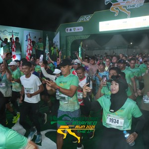 Race photo from ARUTMIN BORNEO RUN 2025