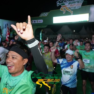 Race photo from ARUTMIN BORNEO RUN 2025