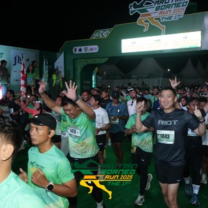 Race photo from ARUTMIN BORNEO RUN 2025