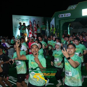 Race photo from ARUTMIN BORNEO RUN 2025