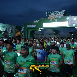 Race photo from ARUTMIN BORNEO RUN 2025