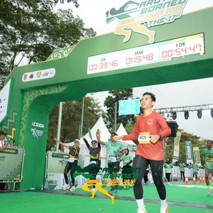 Race photo from ARUTMIN BORNEO RUN 2025