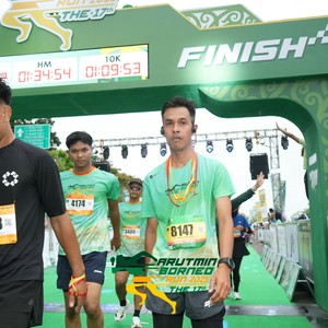 Race photo from ARUTMIN BORNEO RUN 2025