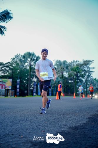 Race photo from Taman Budaya x BOGORUN 2025