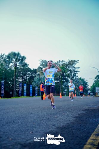 Race photo from Taman Budaya x BOGORUN 2025