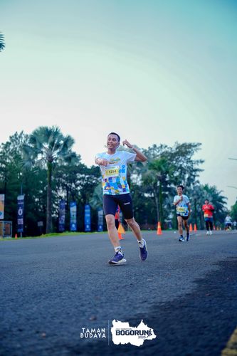 Race photo from Taman Budaya x BOGORUN 2025
