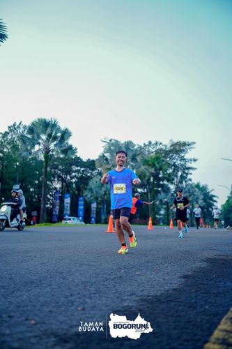 Race photo from Taman Budaya x BOGORUN 2025