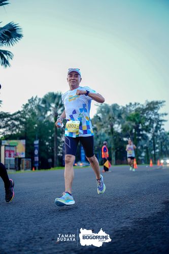 Race photo from Taman Budaya x BOGORUN 2025